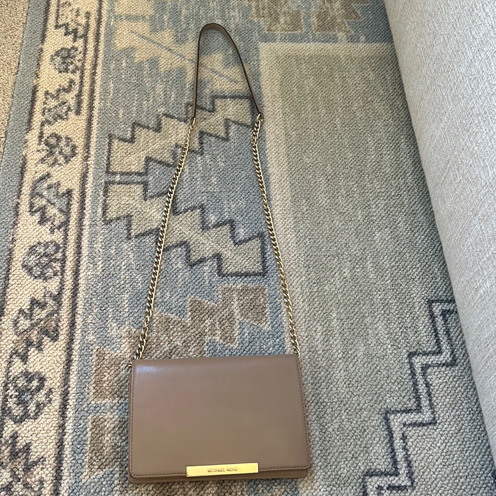 Michael Kors across body with removable strap